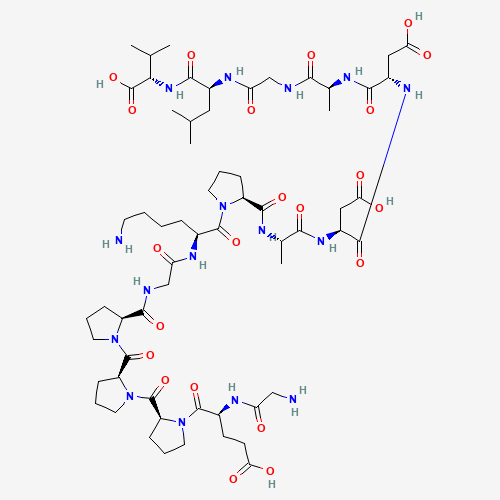 Struktura 2D — BPC-157