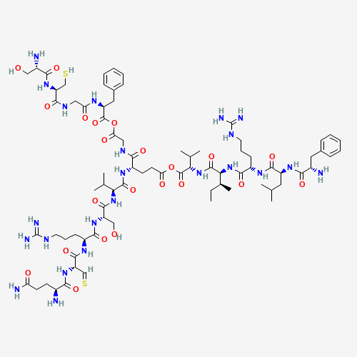 Struktura 2D — HGH Fragment 176-191