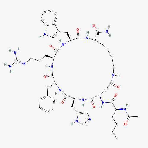 Struktura 2D — Melanotan II